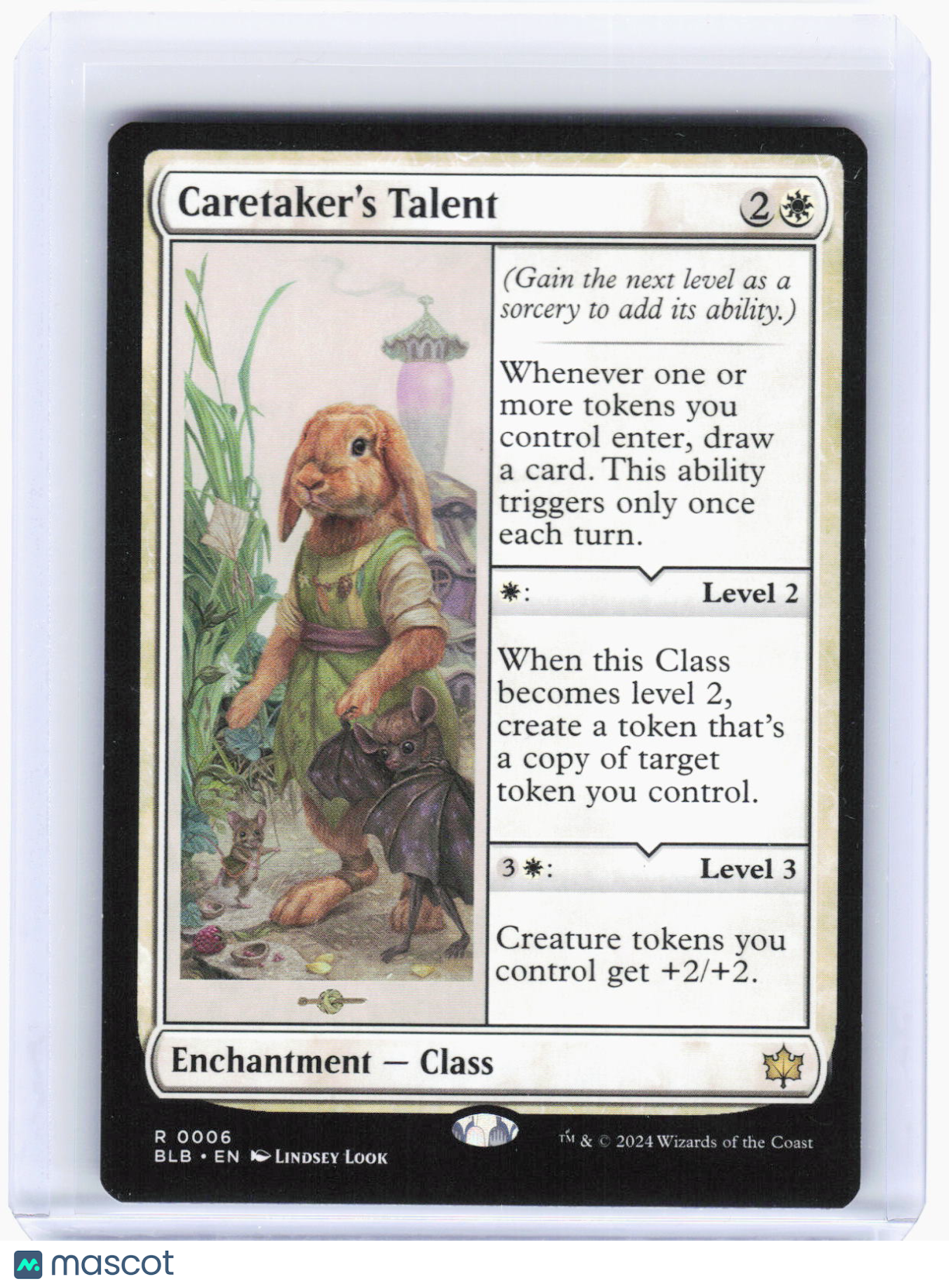 2024 Magic: The Gathering—Caretaker's Talent #6 Bloomburrow—Rare Non-Foil