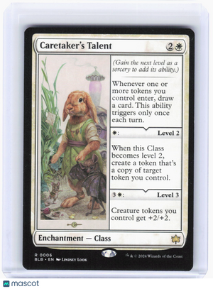2024 Magic: The Gathering—Caretaker's Talent #6 Bloomburrow—Rare Non-Foil