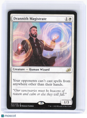 2020 Magic: The Gathering—Drannith Magistrate #11 (IKO)—Rare Non-Foil