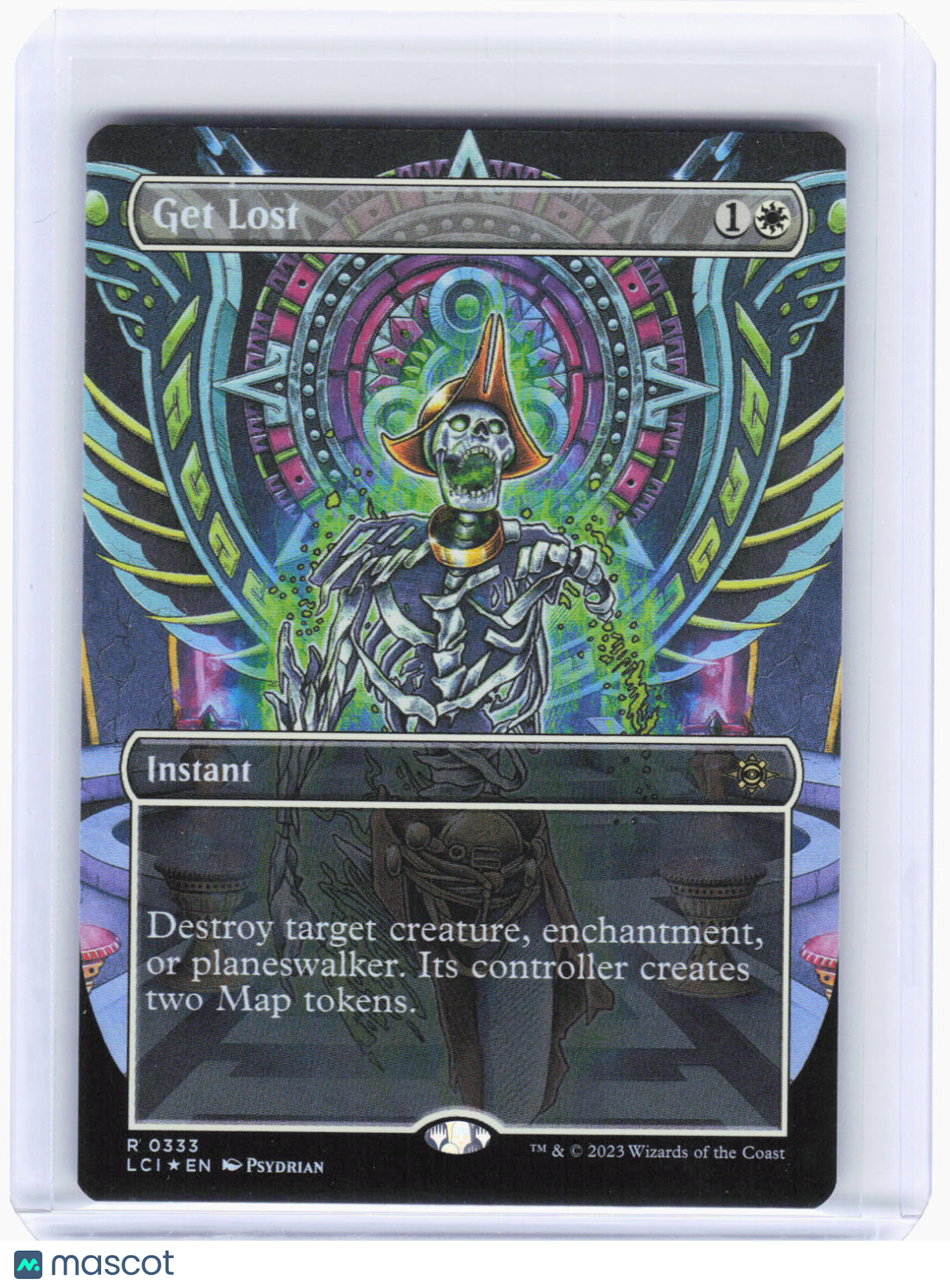 2023 Magic: The Gathering—Get Lost (Borderless) #333 (LCI)—Rare Foil