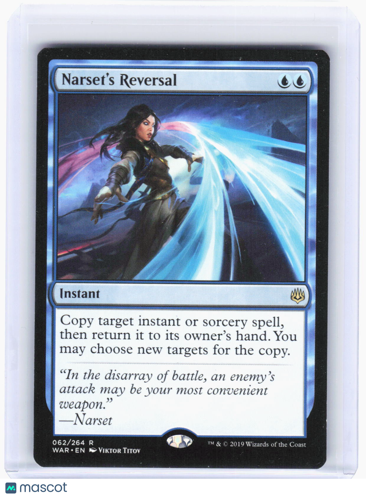 2019 Magic: The Gathering—Narset's Reversal #62 War of the Spark—Rare Non-Foil