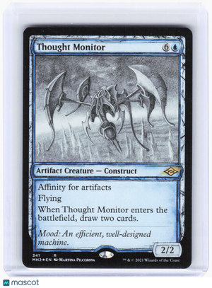 2021 Magic: The Gathering—Thought Monitor (Showcase) #341 (MH2)—Rare Foil