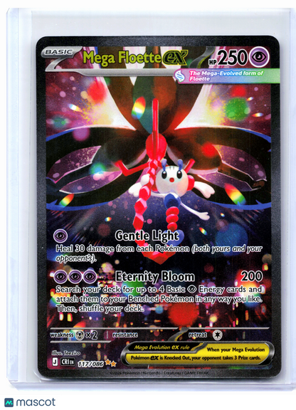 2026 Pokemon—Mega Floette ex #117/086 Chaos Rising—Special Illustration Rare