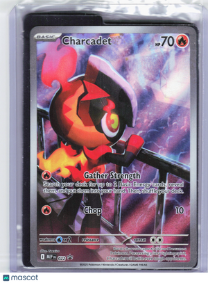 2025 Pokemon—Charcadet #022 Mega Evolution Promo—Black Star Promo Holo [Sealed]