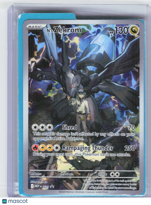 2026 Pokemon—N's Zekrom #031 Mega Evolution Promo—Black Star Promo Holo [Sealed]