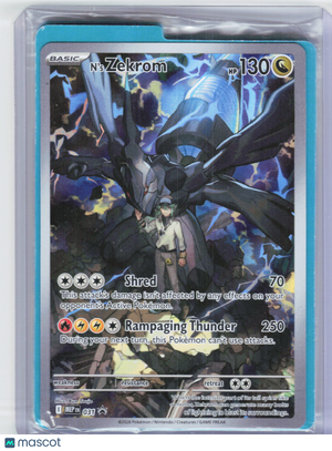 2026 Pokemon—N's Zekrom #031 Mega Evolution Promo—Black Star Promo Holo [Sealed]