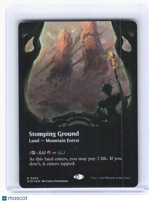 2025 Magic: TG—Stomping Ground #283 Edge of Eternities—Rare Foil (Borderless)
