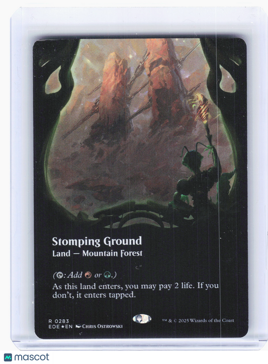 2025 Magic: TG—Stomping Ground #283 Edge of Eternities—Rare Foil (Borderless)
