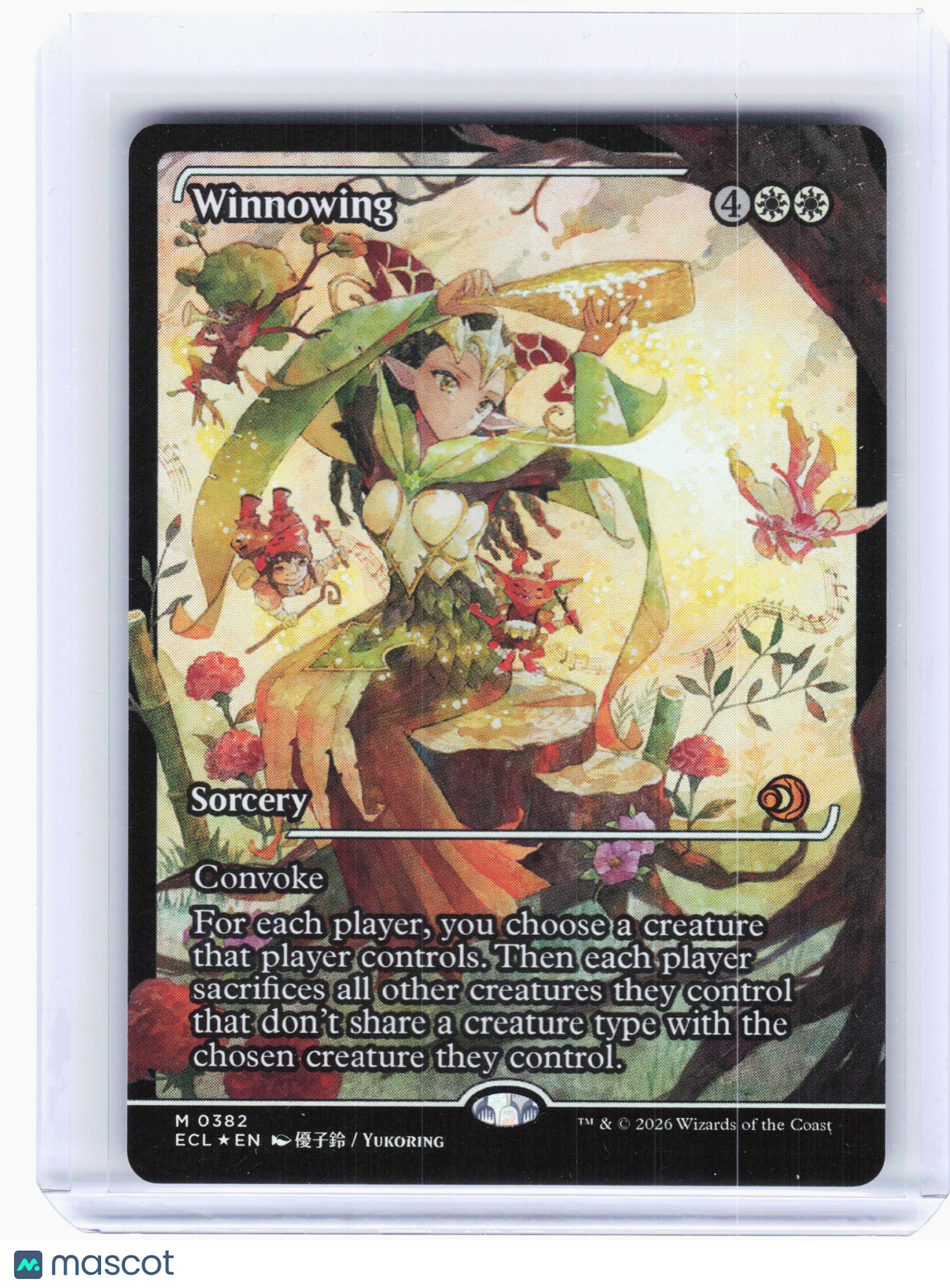2026 Magic: The Gathering—Winnowing #382 Lorwyn Eclipsed—Mythic Foil (Showcase)