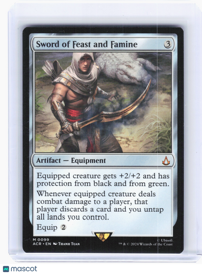 2024 Magic: The Gathering—Sword of Feast and Famine #99 ACR—Mythic Nonfoil