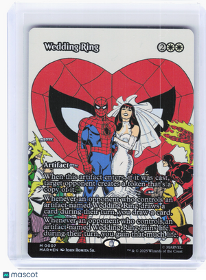 2025 Magic: The Gathering—Wedding Ring #7 MAR—Mythic Foil (Borderless)