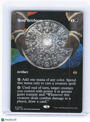 2025 Magic: TG—Herd Heirloom #347 Tarkir: Dragonstorm—Rare Nonfoil (Borderless)