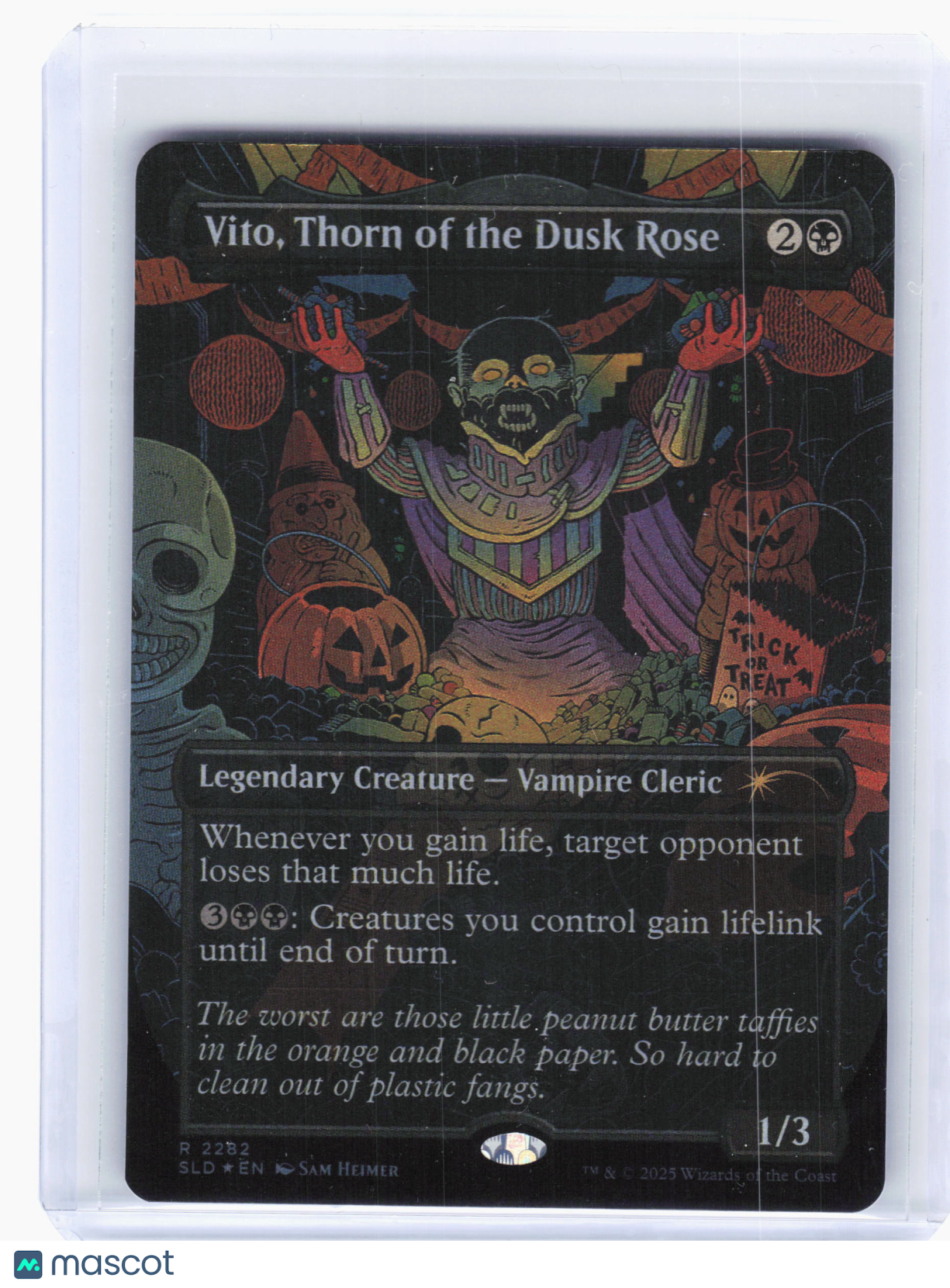 2023 MTG—Vito, Thorn of the Dusk Rose #2282 SLD—R Rainbow Foil (Borderless)