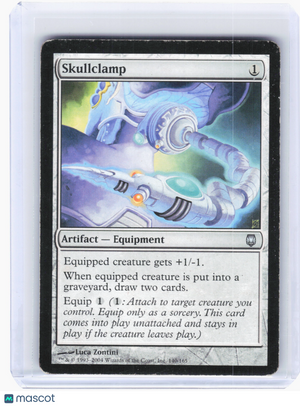 2004 Magic: The Gathering—Skullclamp #140 Darksteel—Uncommon Nonfoil [MP]