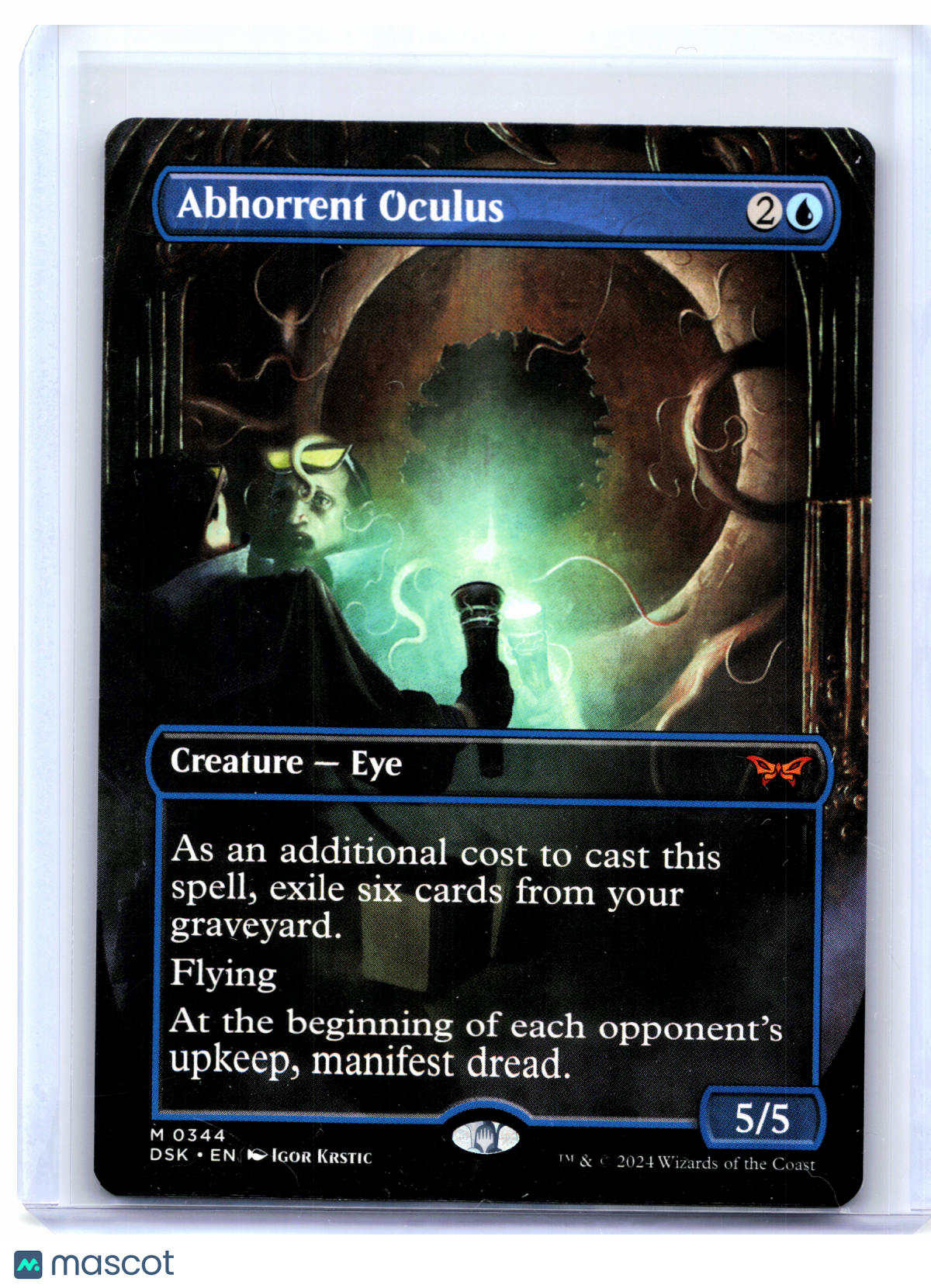 2024 Magic: TG—Abhorrent Oculus (Borderless) #0344 DSK—Mythic Nonfoil