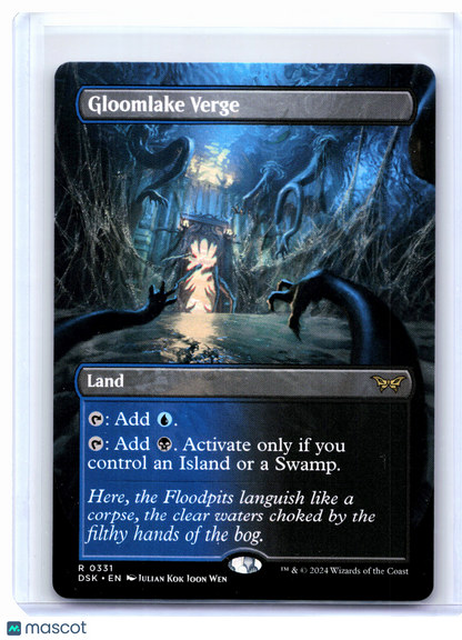 2024 Magic: The Gathering—Gloomlake Verge (Borderless) #0331 DSK—Rare Nonfoil