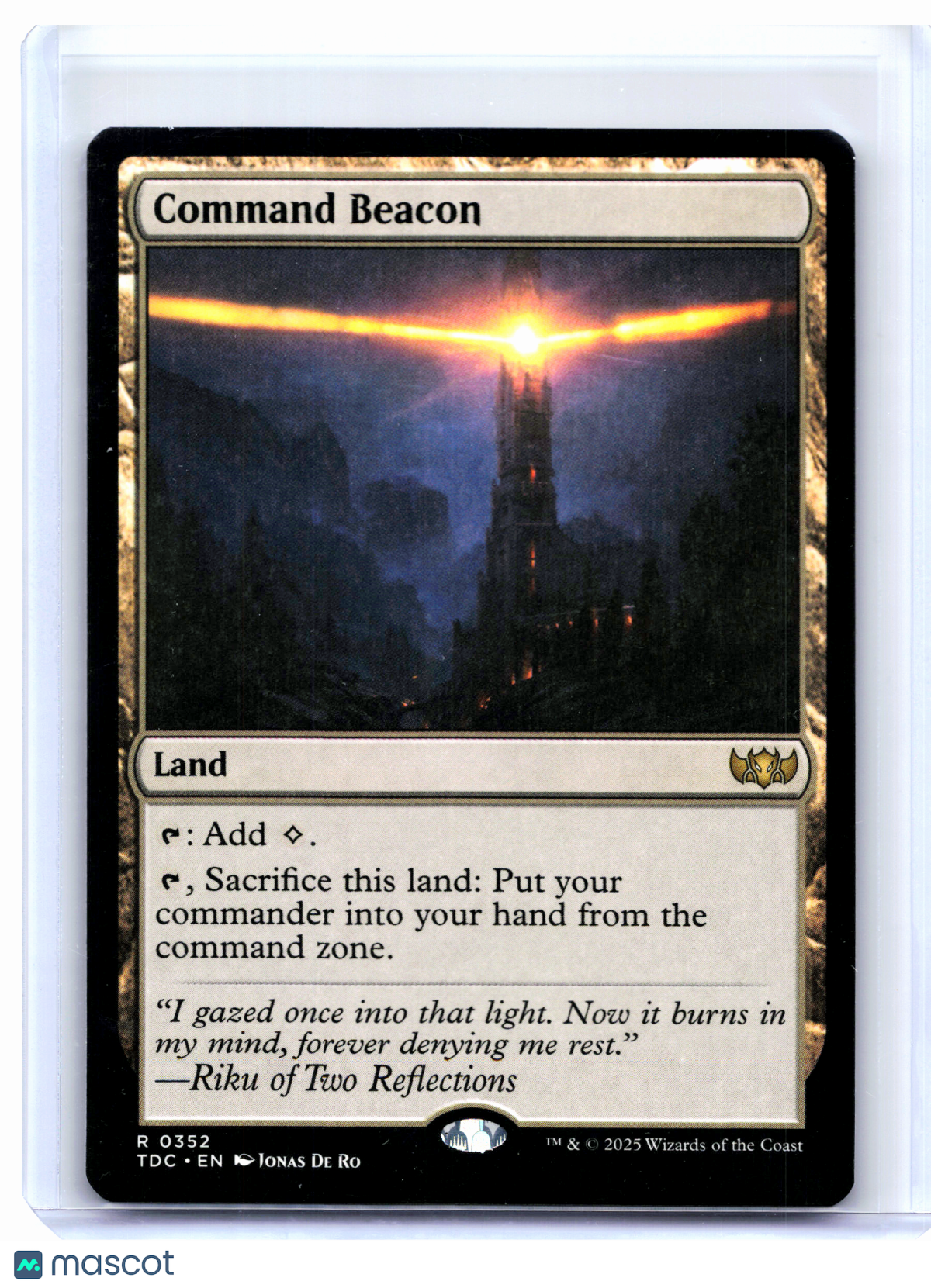 2025 Magic: TG—Command Beacon #0352 Tarkir: Dragonstorm Commander—Rare Nonfoil