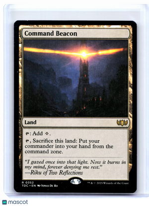 2025 Magic: TG—Command Beacon #0352 Tarkir: Dragonstorm Commander—Rare Nonfoil