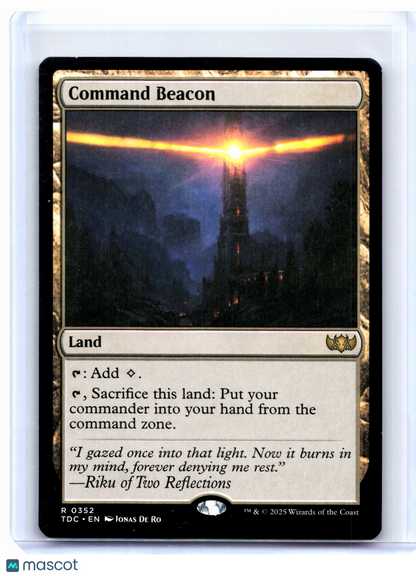 2025 Magic: TG—Command Beacon #0352 Tarkir: Dragonstorm Commander—Rare Nonfoil