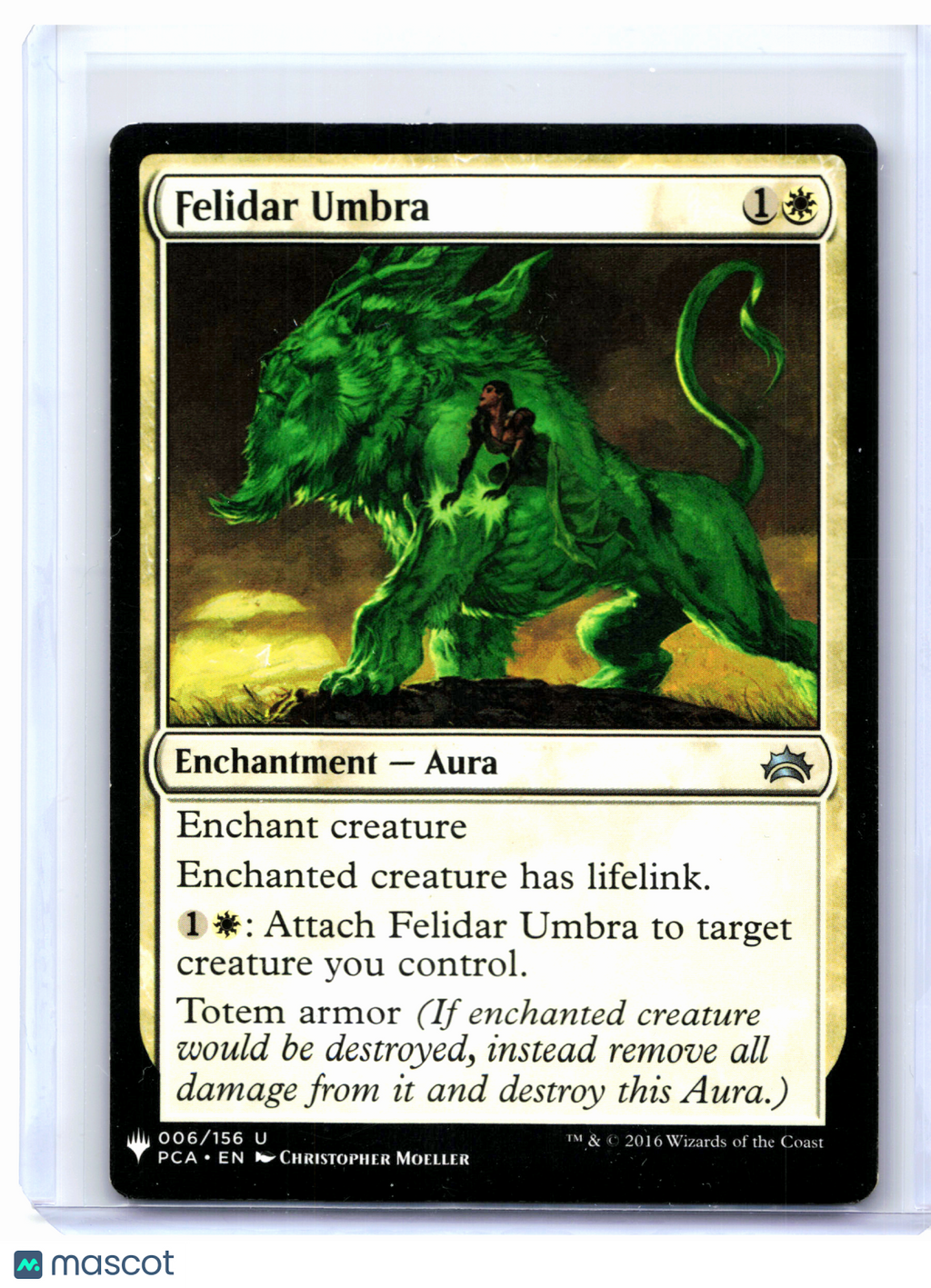 2019 Magic: TG—Felidar Umbra #006 The List Reprints—Uncommon Nonfoil [LP]