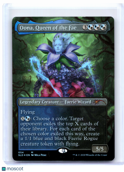 2020 Magic: TG—Oona, Queen of the Fae #054 Secret Lair Drop—Mythic Foil [MP]