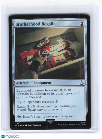 2024 Magic: TG—Brotherhood Regalia #71 ACR—Uncommon Foil