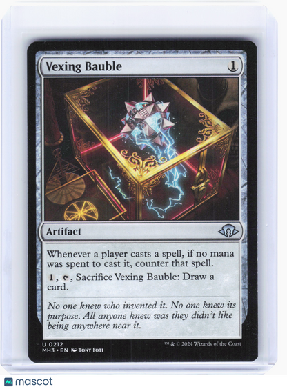 2024 Magic: The Gathering—Vexing Bauble #212 Modern Horizons 3—Uncommon Nonfoil
