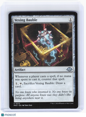 2024 Magic: The Gathering—Vexing Bauble #212 Modern Horizons 3—Uncommon Nonfoil