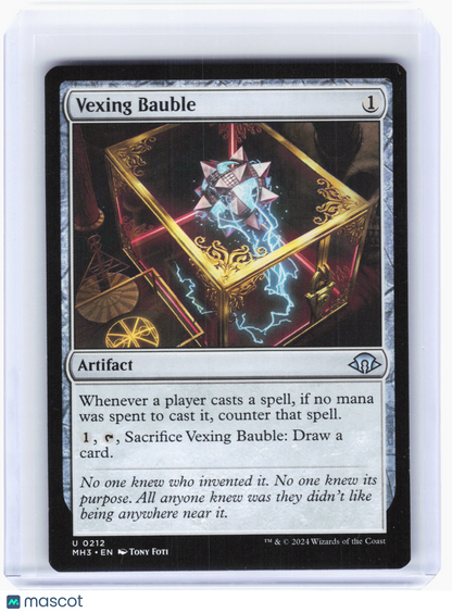 2024 Magic: The Gathering—Vexing Bauble #212 Modern Horizons 3—Uncommon Nonfoil