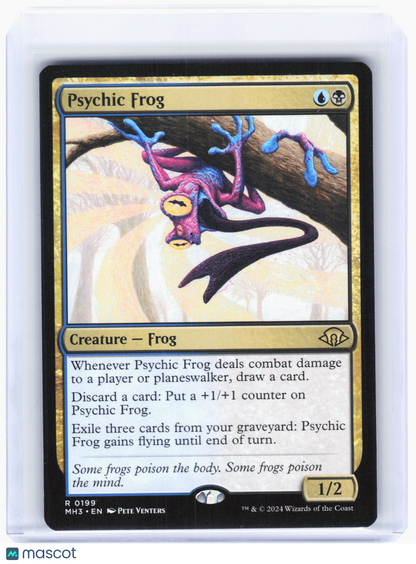 2024 Magic: The Gathering—Psychic Frog #199 Modern Horizons 3—Rare Nonfoil