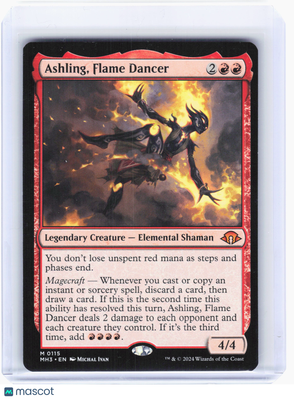 2024 Magic: TG—Ashling, Flame Dancer #115 Modern Horizons 3—Mythic Nonfoil