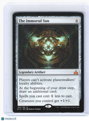 2018 Magic: TG—The Immortal Sun #180 Rivals of Ixalan—Mythic Nonfoil [LP]