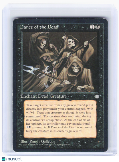 1995 Magic: The Gathering—Dance of the Dead #6 Ice Age—Uncommon Nonfoil [MP]