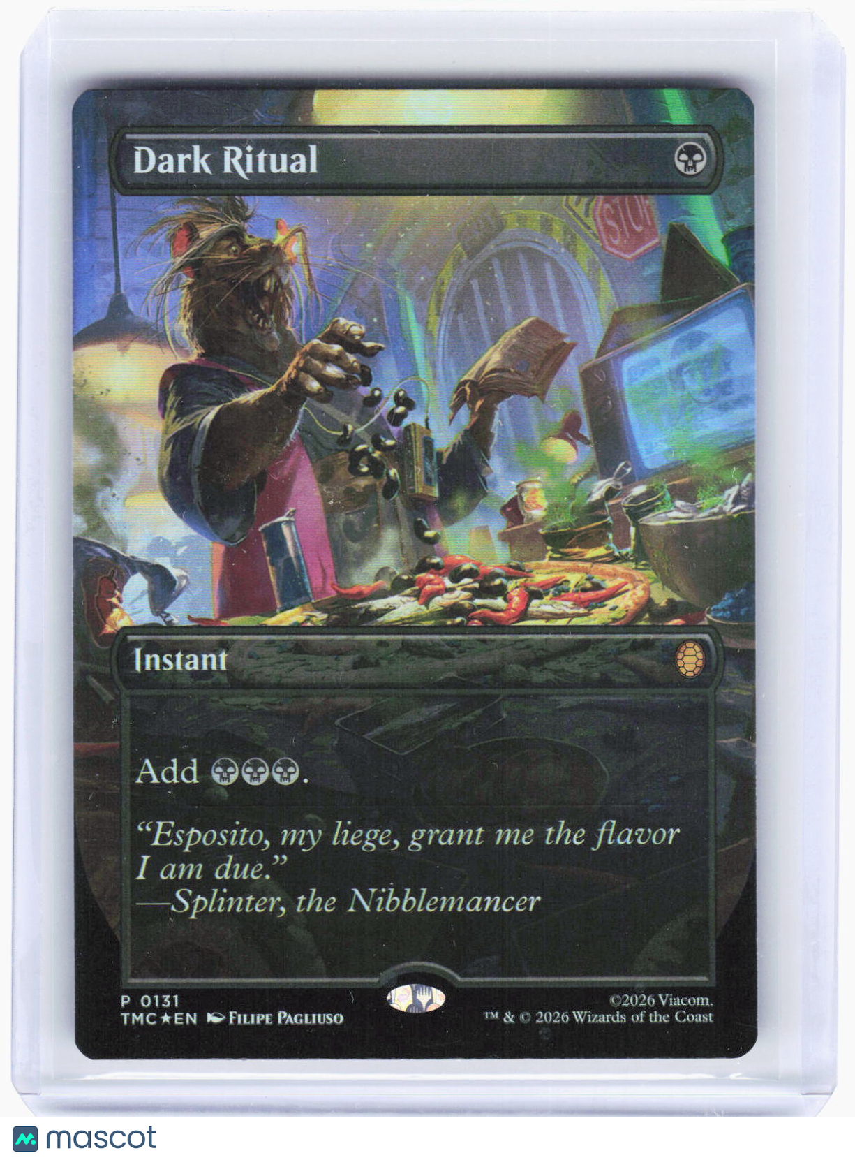 2024 Magic: The Gathering—Dark Ritual (Borderless) #131 (TMC)—Promo Foil
