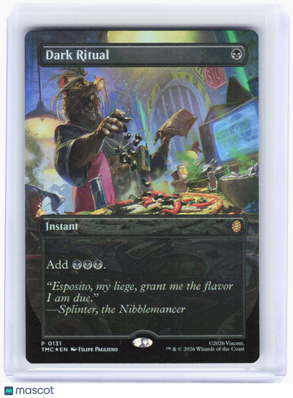 2024 Magic: The Gathering—Dark Ritual (Borderless) #131 (TMC)—Promo Foil