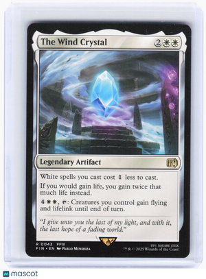2025 Magic: The Gathering—The Wind Crystal #43 FINAL FANTASY—Rare Non-Foil