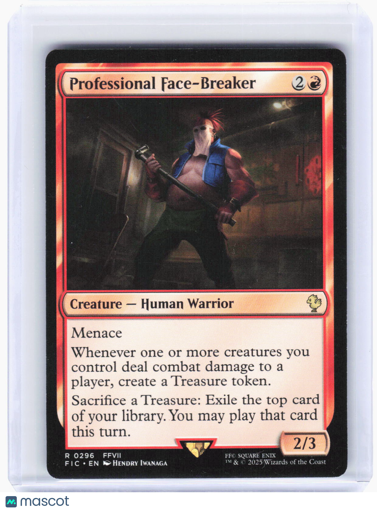 2025 Magic: The Gathering—Professional Face-Breaker #296 (FIC)—Rare Non-Foil