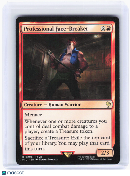 2025 Magic: The Gathering—Professional Face-Breaker #296 (FIC)—Rare Non-Foil