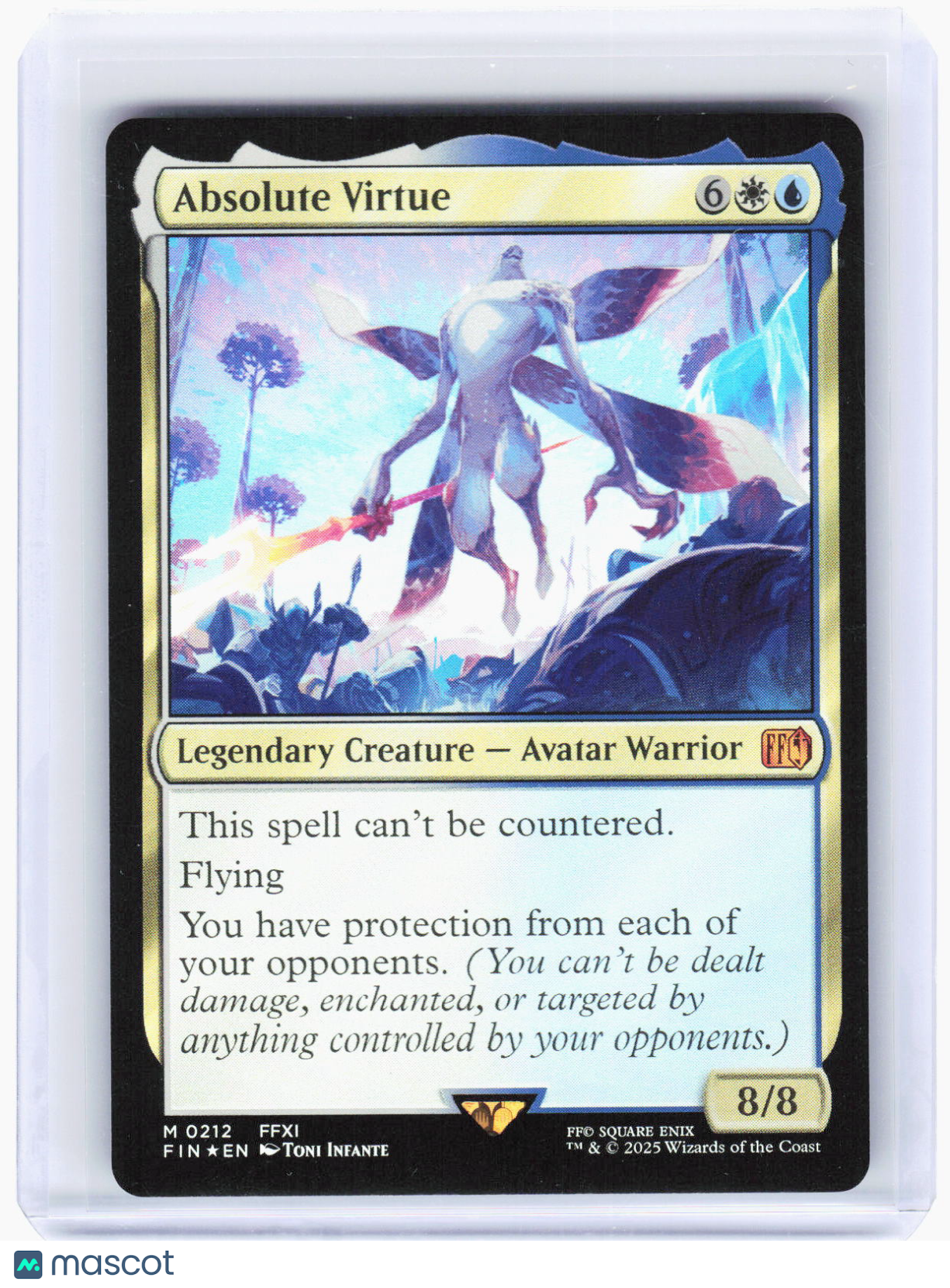 2025 Magic: The Gathering—Absolute Virtue #212 FINAL FANTASY—Mythic Foil