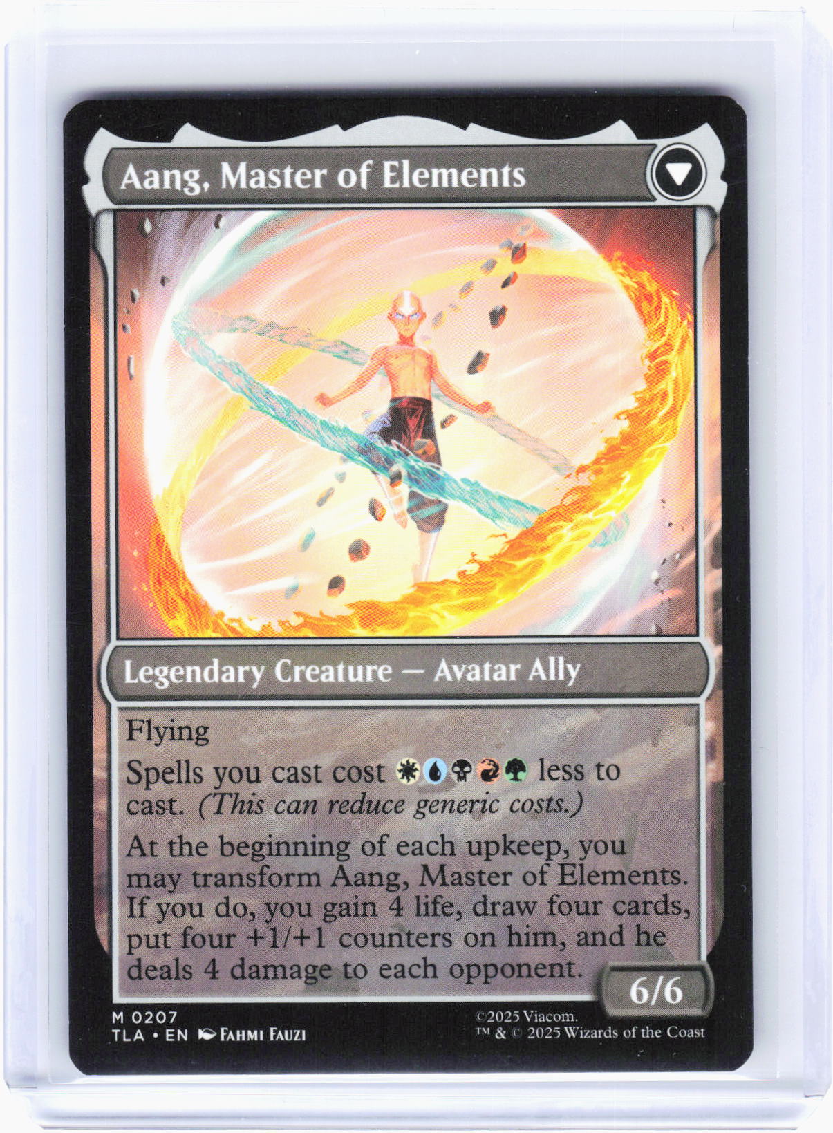 2025 Magic: The Gathering—Avatar Aang #207 (TLA)—Mythic Non-Foil
