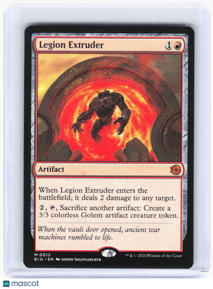 2024 Magic: The Gathering—Legion Extruder #12 (BIG)—Mythic Non-Foil