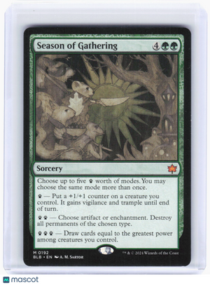 2024 Magic: The Gathering—Season of Gathering #192 Bloomburrow—Mythic Non-Foil