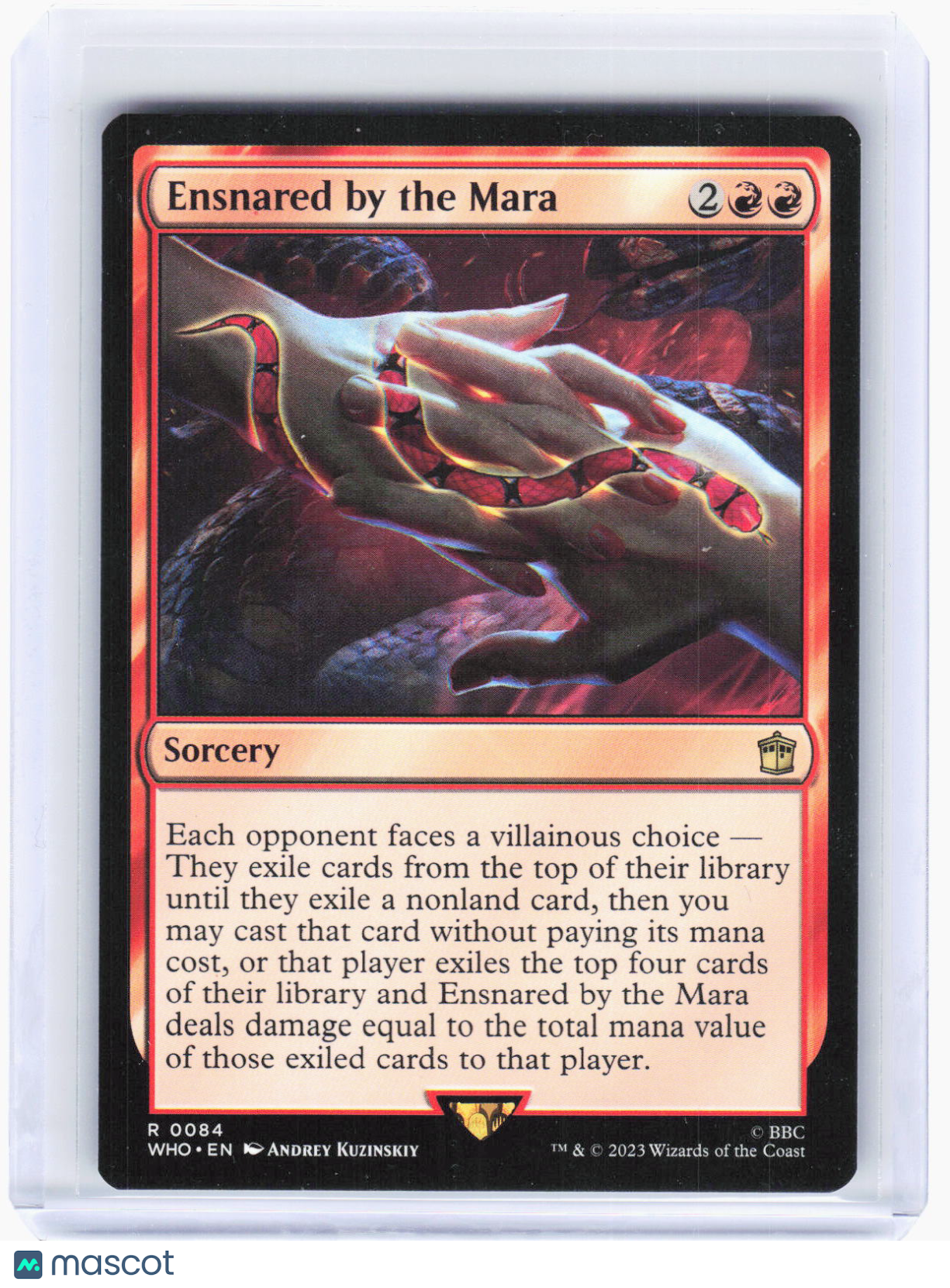 2023 Magic: The Gathering—Ensnared by the Mara #84 (WHO)—Rare Non-Foil