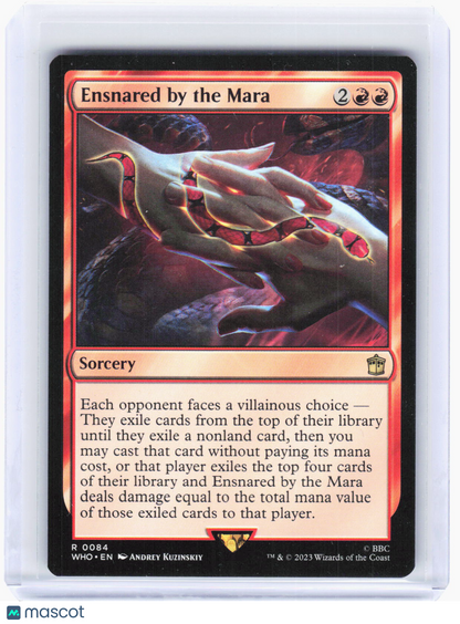 2023 Magic: The Gathering—Ensnared by the Mara #84 (WHO)—Rare Non-Foil