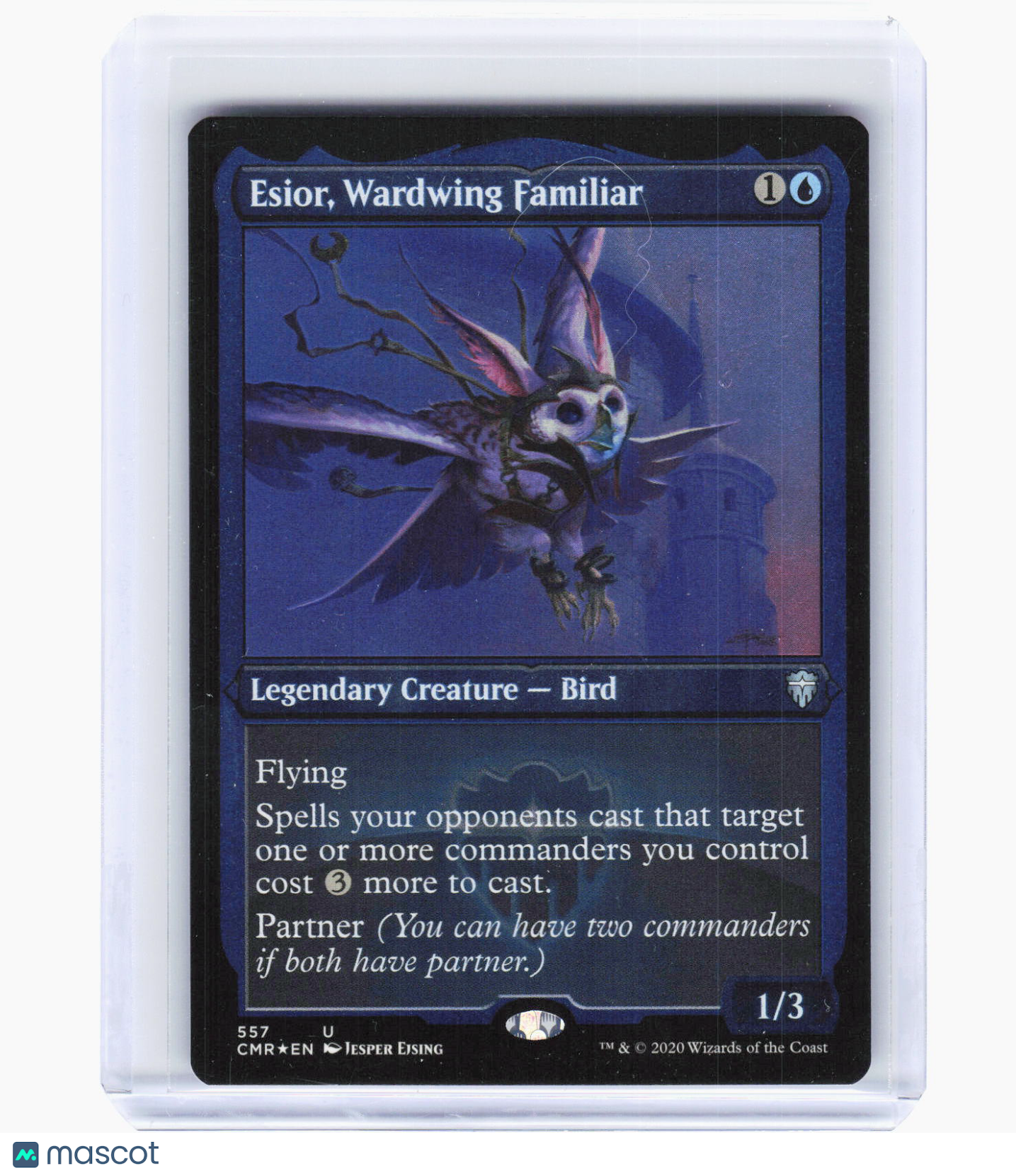 2020 Magic: The Gathering—Esior, Wardwing Familiar #557 (CMR)—Uncommon Foil