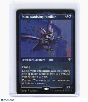 2020 Magic: The Gathering—Esior, Wardwing Familiar #557 (CMR)—Uncommon Foil