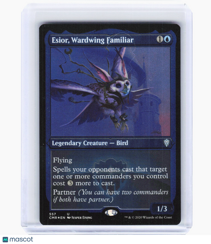 2020 Magic: The Gathering—Esior, Wardwing Familiar #557 (CMR)—Uncommon Foil