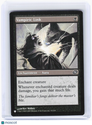 2007 Magic: The Gathering—Vampiric Link #92/165 (LIST)—Common Non-Foil