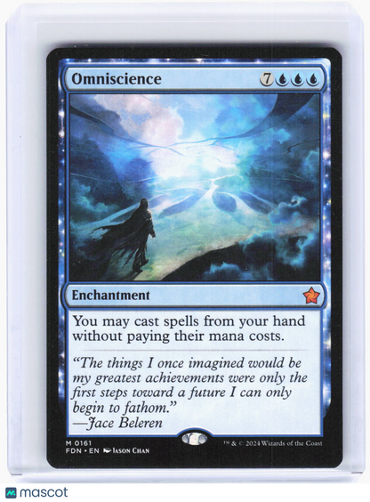 2024 Magic: The Gathering—Omniscience #161 Foundations—Mythic Non-Foil