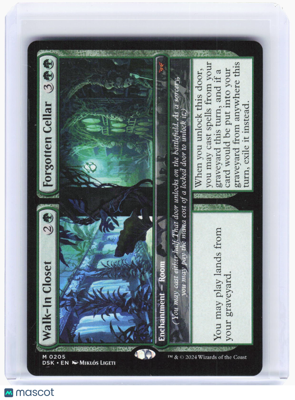 2024 MTG—Walk-In Closet // Forgotten Cellar #205 (DSK)—Mythic Non-Foil